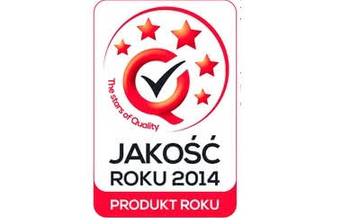 Godło Jakość Roku 2014 dla firmy Bartosz Sp.j. Bujwicki, Sobiech