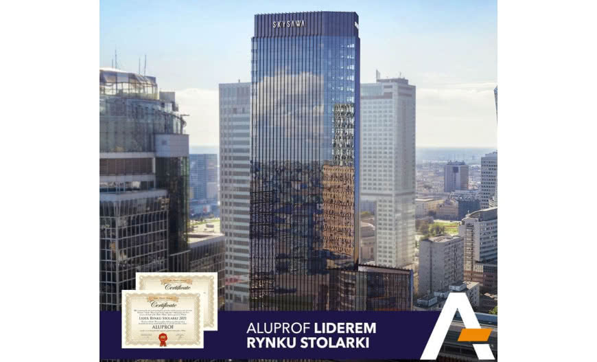 Aluprof po raz trzynasty z tytułem Lidera Branży Stolarki 2021
