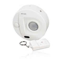 Bezprzewodowy mini alarm sufitowy sterowany pilotem 