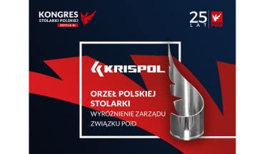 KRISPOL został wyróżniony Orłem Polskiej Stolarki