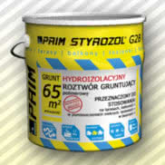 Hydroizolacyjny roztwór gruntujący