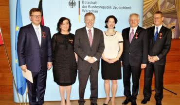 Krystyna Boczkowska, prezes Robert Bosch w Polsce odznaczona Orderem Zasługi RFN