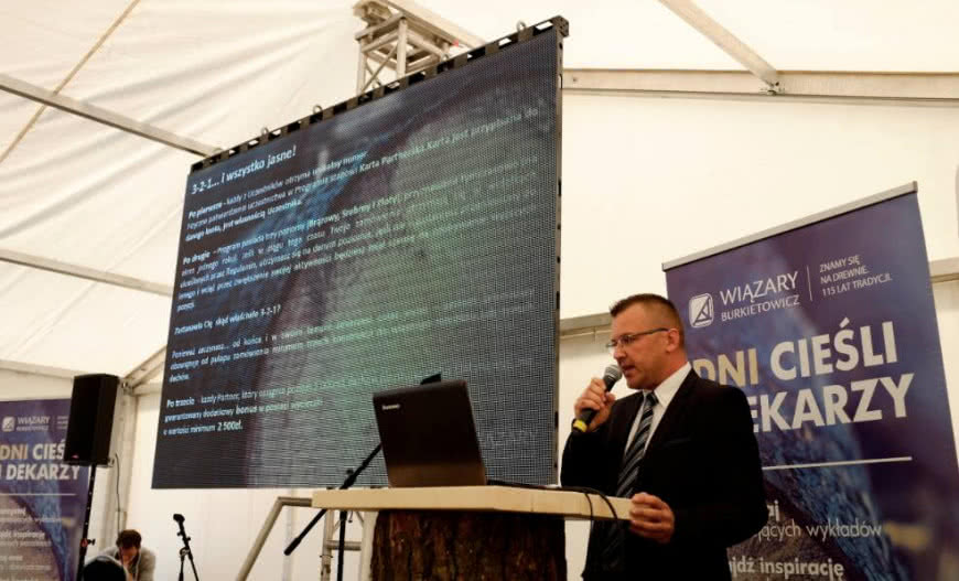 Dzień Cieśli i Dekarzy za nami - relacja Wiązary Burkietowicz