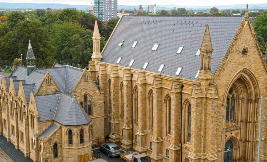 Renowacja kościoła Walijskich Baptystów 