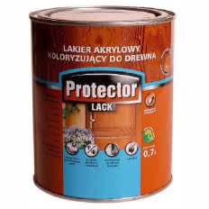 Protector Lack lakier akrylowy koloryzujący do drewna