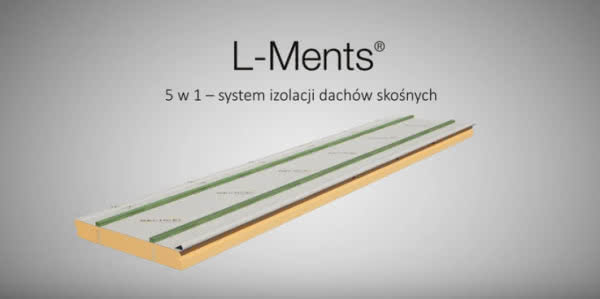 Samonośna termoizolacja nakrokwiowa Recticel L-ments®