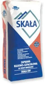 SKAŁA KW - zaprawa klejowo-szpachlowa do wełny mineralnej