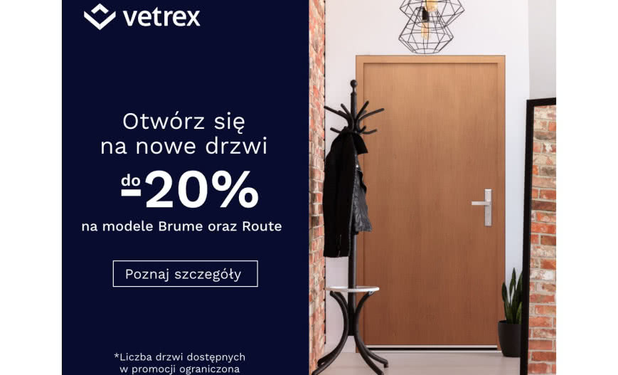 Promocja Vetrex "Otwórz się na nowe drzwi"