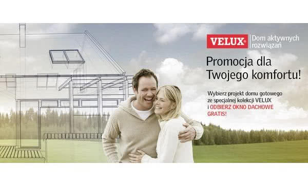 Promocja VELUX: Kup projekt - wygraj okno!