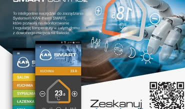 Zarządzaj ciepłem w swoim domu za pomocą inteligentnej aplikacji KAN-therm Smart Control!