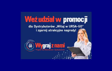 Akcja promocyjna "Witaj w URSA-Go" dla sieci dystrybucji produktów URSA