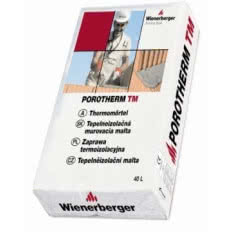 Termoizolacyjna zaprawa murarska Porotherm TM