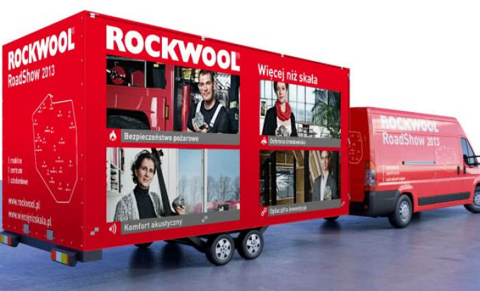 Mobilne Centrum Szkoleniowe ROCKWOOL RoadShow 2013 znów w trasie