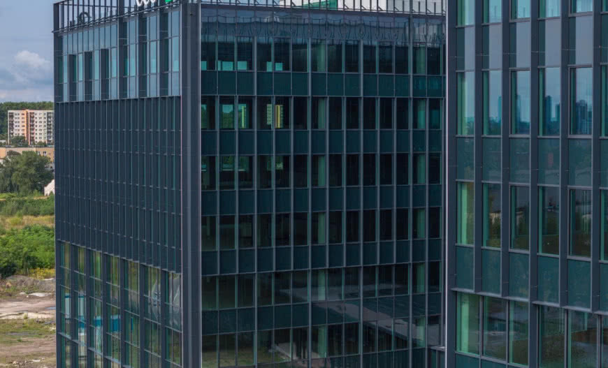 Kompleks Eco City Katowice z fasadami aluminiowymi od Aluprof