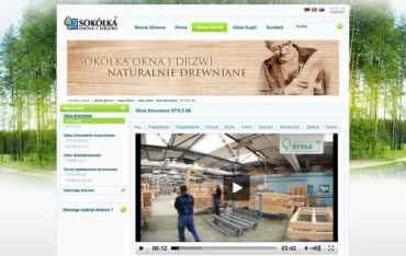 Nowa strona internetowa Sokółka Okna i Drzwi S.A.