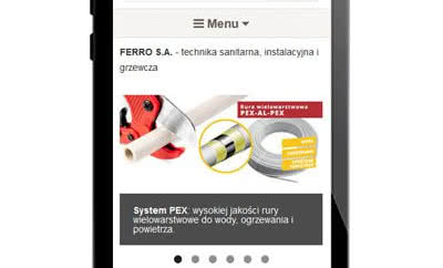 FERRO.pl w technologii RWD