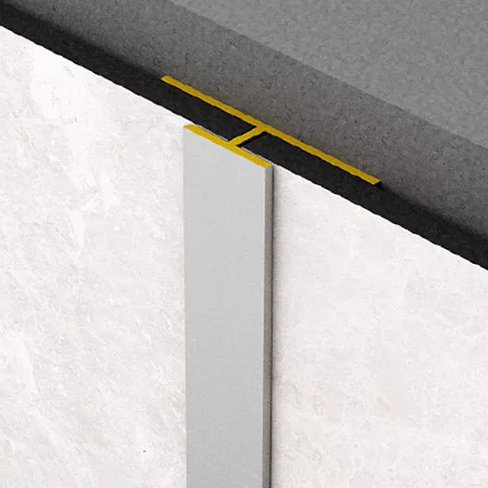 Aluminiowa listwa do wodoodpornych płyt Rocko Tiles - łączeniowa (czarna)
