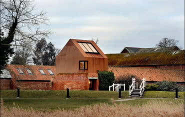 Dovecote Studio ze stali Cor-Ten®