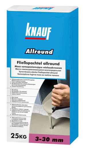 Masa samopoziomująca wielozakresowa 3-30 mm Knauf Allround