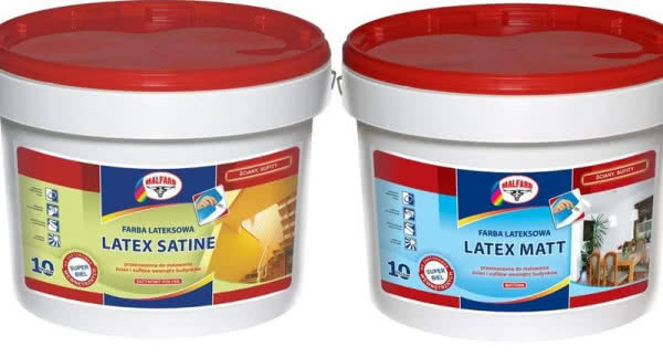 Farby Latex Matt i Latex Satine