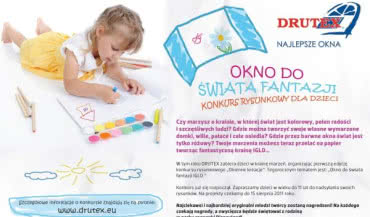 Drutex organizuje konkurs rysunkowy dla dzieci